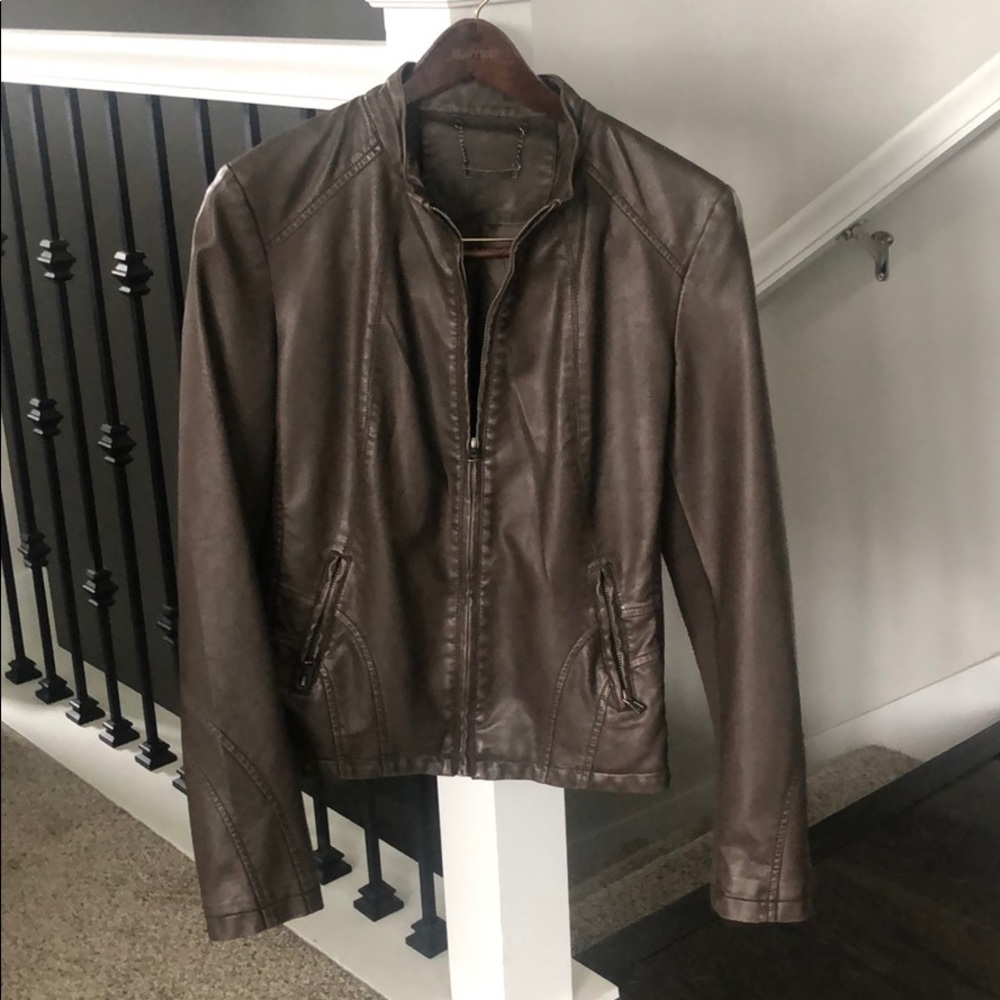 TA Coalition Leather Jacker